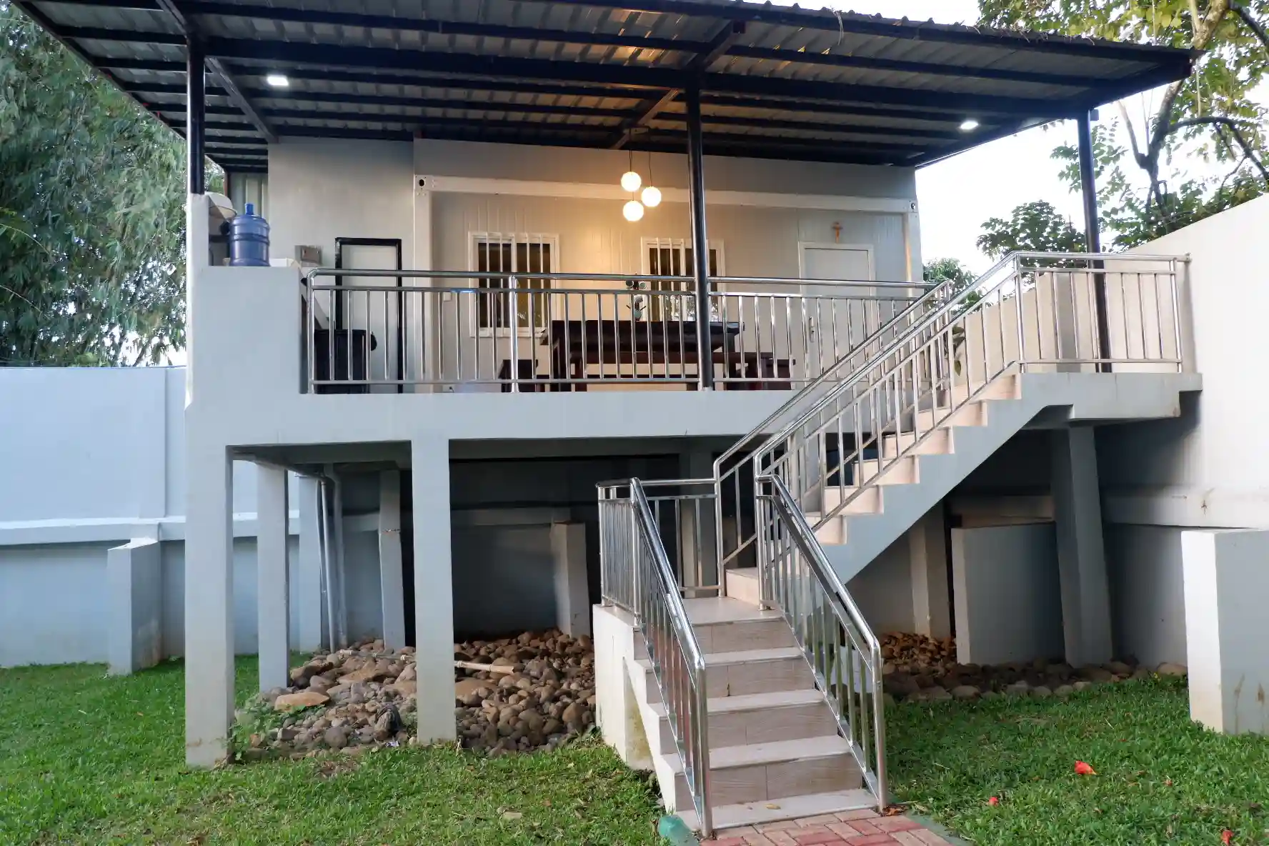 Front view of Staycation House