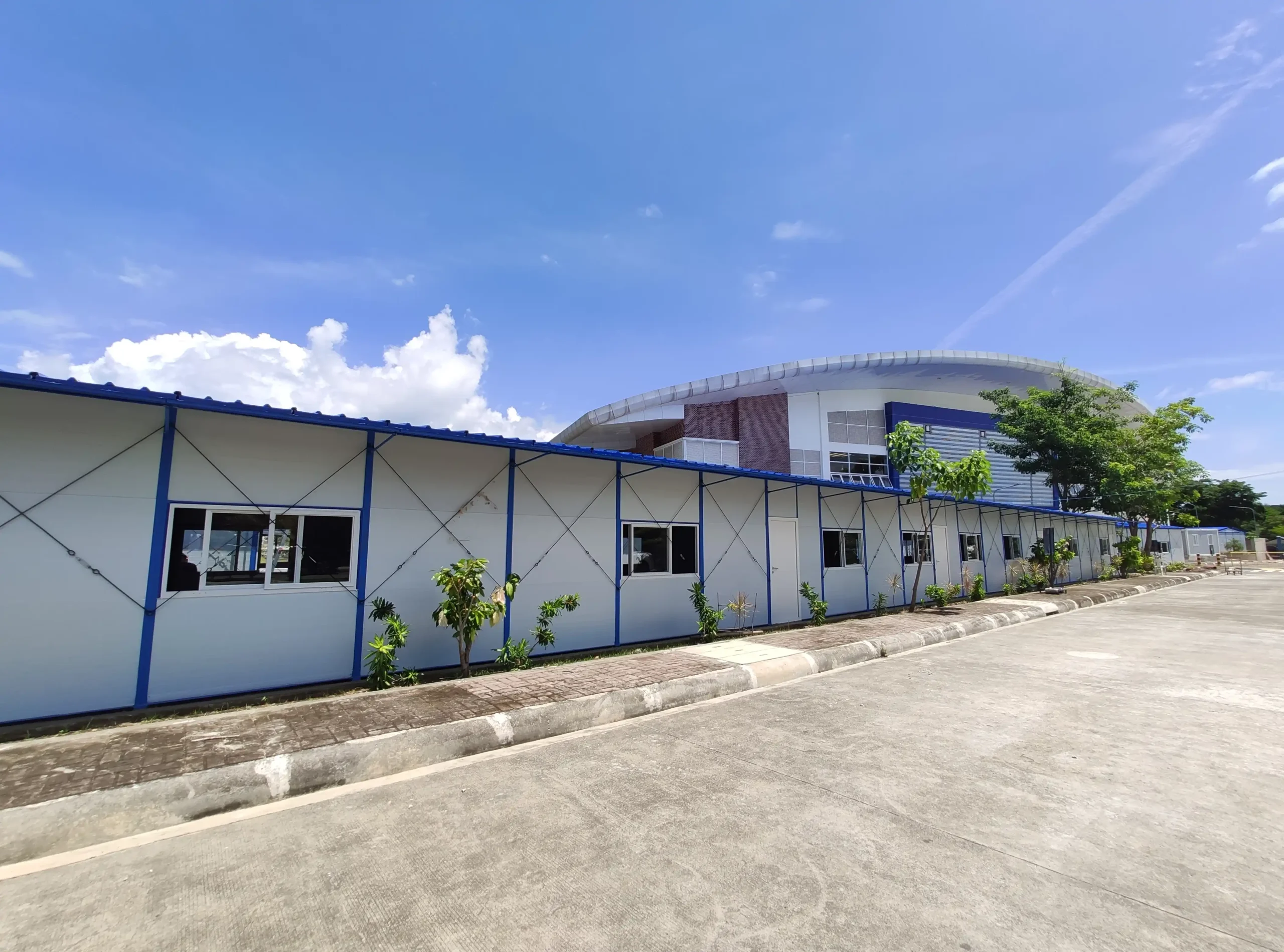 Exterior view of Xavier Classroom